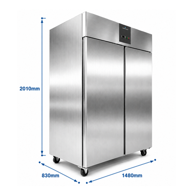 Tiefkühlschrank – 2 Türen – 1400 Liter