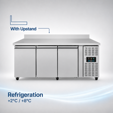 Refrigerated Counter – 3 Doors – 1790x700x850mm