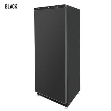 Tiefkühlschrank SCHWARZ 600L -18°C bis -23°C statische Kühlung