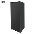 Tiefkühlschrank SCHWARZ 600L -18°C bis -23°C statische Kühlung