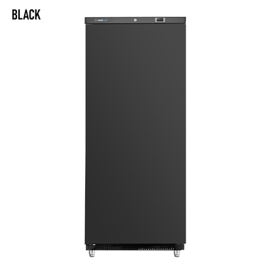 Tiefkühlschrank SCHWARZ 600L -18°C bis -23°C statische Kühlung