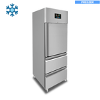Freezer – 1 Door – GN 2/1 – 650 Liters – 1 Half Door and 2 Drawers