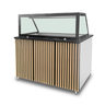 Bain-Marie Theke – 3x GN 1/1 – 123 × 82 × 85.5 cm