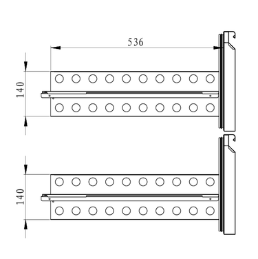 DRAWERSET 1/2 STANDARD
