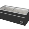 Supermarkt Gefriertruhe | 850L | Schwarz