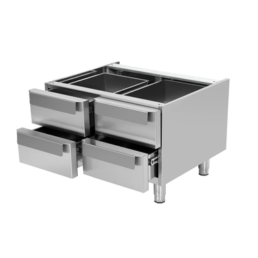 Unterbau 800mm - mit Schubladen