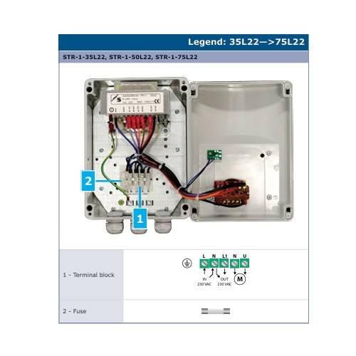 3.5 Ampere -5 Drehzahlregler