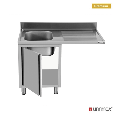 Spülmaschine Spültisch 120x70xH85 Becken links