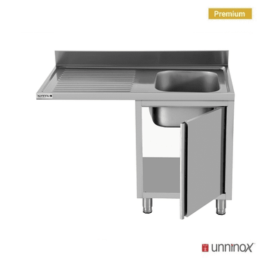 Spülmaschine Spültisch 120x70xH85 Becken rechts