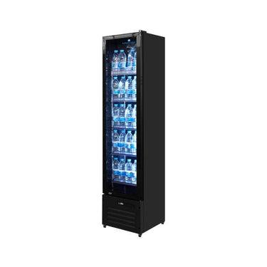 Präsentationskühlschrank mit 1 Tür – Slim Modell 164L - UNS220M