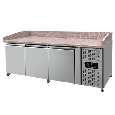 3 Kapılı Pizza Tezgahı - 202x80x100cm