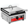 Kontakt-/Paninigrill | gerillt Oberfläche 360x300 mm (Gusseisen) | 50°C/300°C