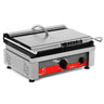 Kontakt-/Paninigrill | gerillt Oberfläche 460x300 mm (Gusseisen) | 50°C/300°C