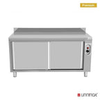 Wärmeschrank + Aufkantung 1600x600xH850mm