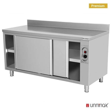 Wärmeschrank + Aufkantung 2000x700xH850mm