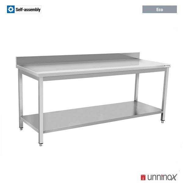 Çalışma tezgahı 600x700xH850mm, arkalıklı (WTF67A-B)